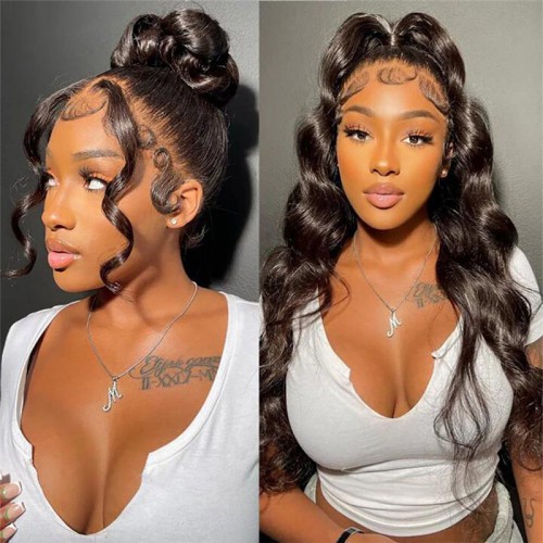 Body Wave Transparent 360 Lace Front Wig Human Hair Wigs | Human Hair Wig | Lace Front